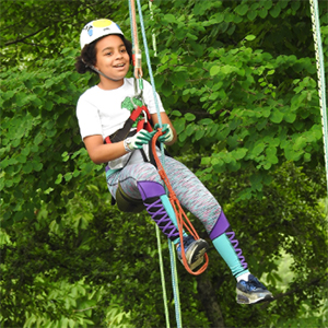 Girl climbing