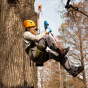 Man climbing