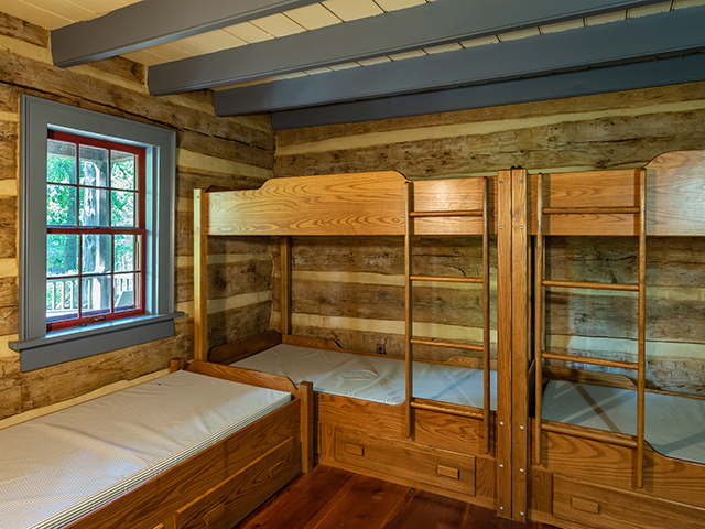 Bunkbeds in Denison Lodge