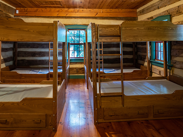 Bunkbeds in  Lichtenstein Lodge